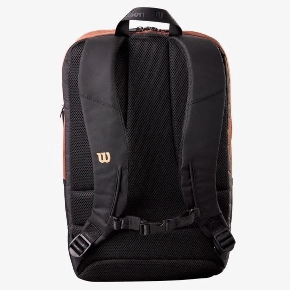 Wilson Pro Staff v14 Super Tour Tennis Backpack Brown Black WR8024601001